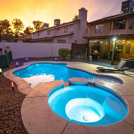 1800 Sqft House W/Heated Pool Spa 13Min From Strip Villa ลาสเวกัส ภายนอก รูปภาพ