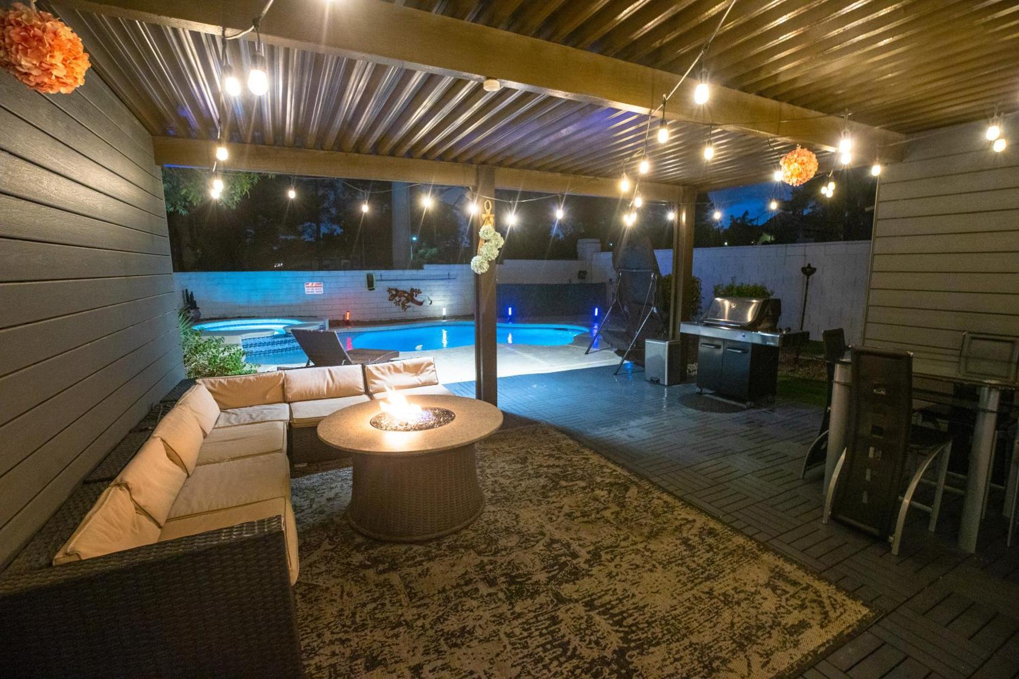 1800 Sqft House W/Heated Pool Spa 13Min From Strip Villa ลาสเวกัส ภายนอก รูปภาพ
